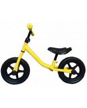 Bicicletă de echilibru Ocie - Flash, galbenă, 12” -1