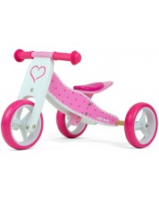 Bicicleta de echilibru Milly Mally - Jake, 2in1, Inima -1