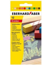 Set de cretă Eberhard Faber - 12 culori -1