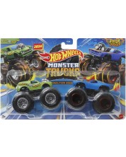 Set buggyHot Wheels Monster Trucks - Poison Pinto & Rodger Dodger, 1:64