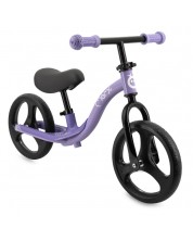 Bicicletă de echilibru MoMi - Isoka, cu lumini LED, mov