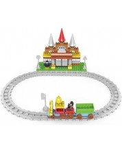 Constructor Raya Toys - Tren cu șine, 109 piese -1