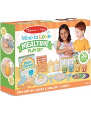 Set de hranire pentru papusi Melissa and Doug - Mine to Love