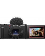 Camera compactă pentru vlogging Sony - ZV-1 II, 20.1MPx, negru