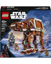 Set de construcție LEGO Star Wars – Mașină AT-AT din turtă dulce (40806) - imagine 1