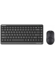 Set wireless mouse și tastatura  A4tech - FG1112 Fstyler, Layout Chirilic și Standard, negru -1