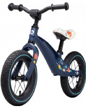 Bicicletă de echilibru Lionelo - Bart Air, albastră mat -1