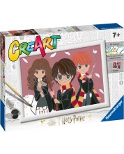 Set pictură după numere  Ravensburger CreArt - Harry Potter (varianta 2) -1