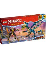 Constructor LEGO Ninjago - Dragon elementar vs robot Empress (71796)