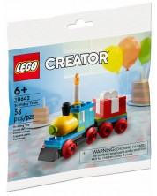 Constructor LEGO Creator - Tren de ziua de naștere (30642) -1