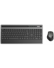 Set tastatură și mouse Hama - KMW-600 Plus, fără fir, negru -1