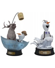 Set statuete  Beast Kingdom Disney: Frozen - Olaf Presents Tangled and The Little Mermaid (Exclusive Edition) -1