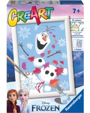 Set pictură după numere  Ravensburger CreArt - Olaf cel Vesel -1