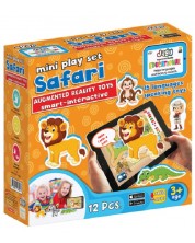 Jagu Talking Toy Set - Safari, 12 piese -1