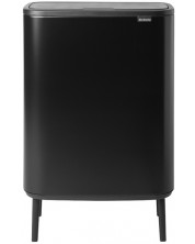 Coș de gunoi Brabantia - Bo Touch Hi, 60 l, Matt Black	