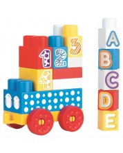 Set de construcție pentru bebeluși Dolu JumBlocks - 20 piese - imagine 1
