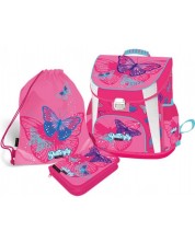 Lizzy Card Pink Butterfly Pink Butterfly Set 3 in 1 -1