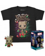 Set Funko POP! Collector's Box: Marvel - Guardians of the Galaxy (Holiday Groot) -1