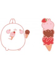 Set de insigne ABYstyle Animation: Molang - Ice Cream -1
