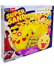 Nisip kinetic Play-Toys - Super Sand Emoji