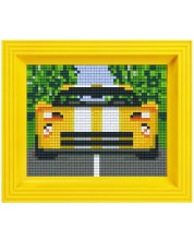 Set creativ cu cadrul și pixel Pixelhobby Classic - Mașină -1