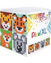 Set creativ cu pixeli Pixelhobby - XL, Cub, Fauna salbatica -1