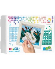 Set creativ cu cadru și pixeli Pixelhobby - XL, Swan