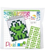 Set de pixeli creativ  Pixelhobby - Breloc , Broasca  -1