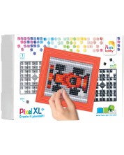 Set creativ cu cadru și pixeli Pixelhobby - XL, Mașină de curse