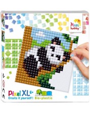 Set de pixeli creativ  Pixelhobby - XL, Panda într-un copac -1