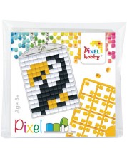 Set de pixeli creativ  Pixelhobby - Breloc , Tucanul -1