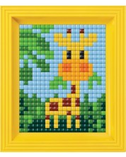 Set creativ cu rama si pixeli Pixelhobby - XL, Girafa -1