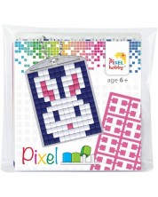 Set de pixeli creativ  Pixelhobby - Breloc , Iepurașul -1