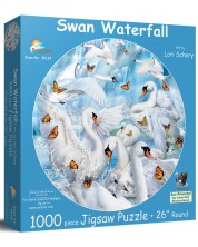 Puzzle SunsOut din 1000 de piese - Lebede