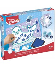 Set creativ cu stampile Maped Creativ Early Age, 7 piese -1