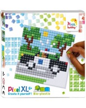 Set de pixeli creativ  Pixelhobby - XL, Mașină de poliție -1