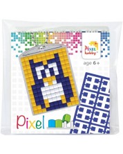 Set de pixeli creativ  Pixelhobby - Breloc , Bufniță -1