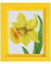 Set creativ cu cadrul și pixel Pixelhobby Classic - Floare -1