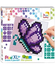 Set de pixeli creativ  Pixelhobby - XL,Fluture violet