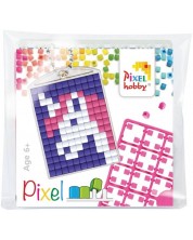 Set de pixeli creativ  Pixelhobby - Breloc , Unicorn -1