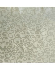 Față de masă rotundă Morello - Modern Lux, 180 cm, bej