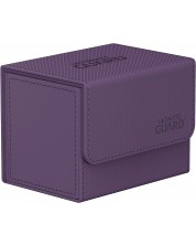 Cutie pentru carduri Ultimate Guard Sidewinder 80+ XenoSkin Monocolor - Purple