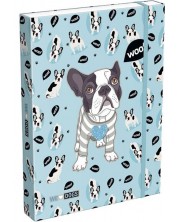 Cutie cu elastic Lizzy Card We Love Dogs Woof - A4 -1