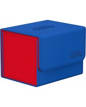 Cutie pentru carti de joc Ultimate Guard Sidewinder XenoSkin Synergy - Blue/Red (100+ buc.) -1