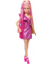 Păpușă Barbie  Fun & Fancy Hair - Cu păr lung vopsit și accesorii -1