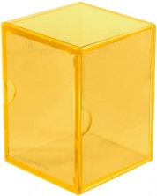 Cutie pentru cărți Ultra Pro - Eclipse 2-Piece Deck Box, Lemon Yellow (100+ buc.) -1