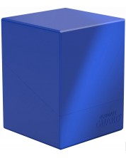 Cutie pentru carti de joc Ultimate Guard Boulder Deck Case Solid - Albastru (100+ buc.) -1