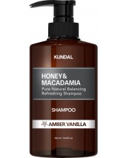 Kundal Șampon Honey & Macadamia, vanilie ambra, 500 ml -1