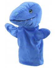 Păpușă de teatru The Puppet Company - Dinozaur Pliozavr, 25 cm, albastru - imagine 1