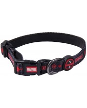 Zgardă pentru câine Cerda Marvel: Deadpool - Logo, mărimea XXS/XS -1